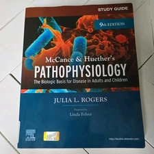 Study Guide for McCance & Huether’s - Paperback, by Rogers DNP APRN - Good o