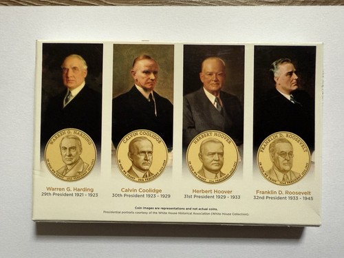 2014 S United States Mint Presidential $1 Coin Proof Set Box & COA - 第 4/5 張圖片