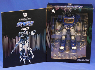 TRANSFORMERS BUMBLEBEE MOVIE DLX SOUNDWAVE & RAVAGE COMPLETE W/BOX