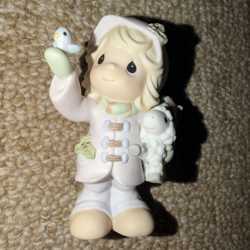 Precious Moments 730076 The Future Is In Our Hands Ornament 2000 NEW