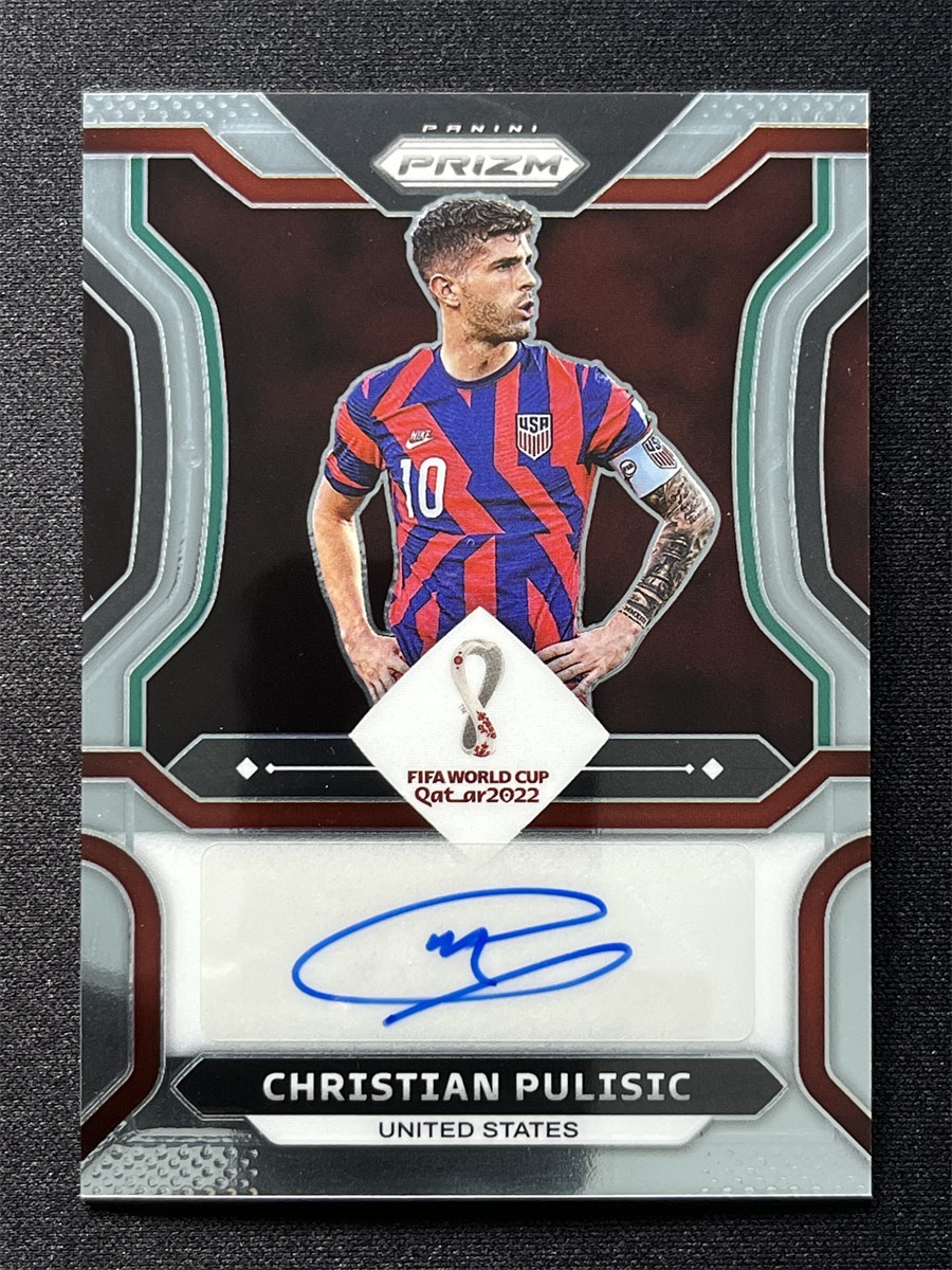 Christian Pulisic 2022 Prizm World Cup #S-CP Signatures Price
