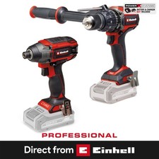 Einhell 18V Professional Combi Drill 120Nm + Impact Driver 220Nm Twin Pack PXC