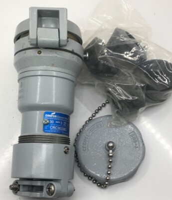 CRC3033BC CROUSE HINDS .39 TO 1.375-INCH 30-AMPS 3-WIRE 3-POLE POWERMATE CORD CO