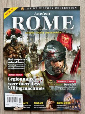 2024 ANCIENT ROME Mag INSIDE HISTORY COLLECTION Killing Machines MAD EMPERORS