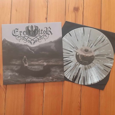 EREB ALTOR vargtimman LP Diehard Silver/White/Black Splatter Vinyl, Gatefold