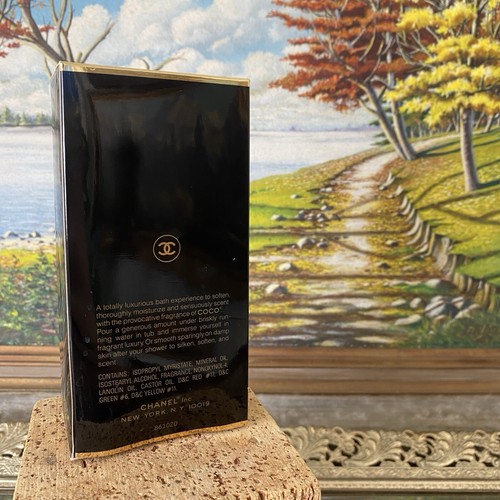 NUOVO vecchio stock CHANEL COCO Douceur Pour Le Bain olio da bagno di lusso 4,9 oz 145 ml + SCATOLA - Foto 6 di 10