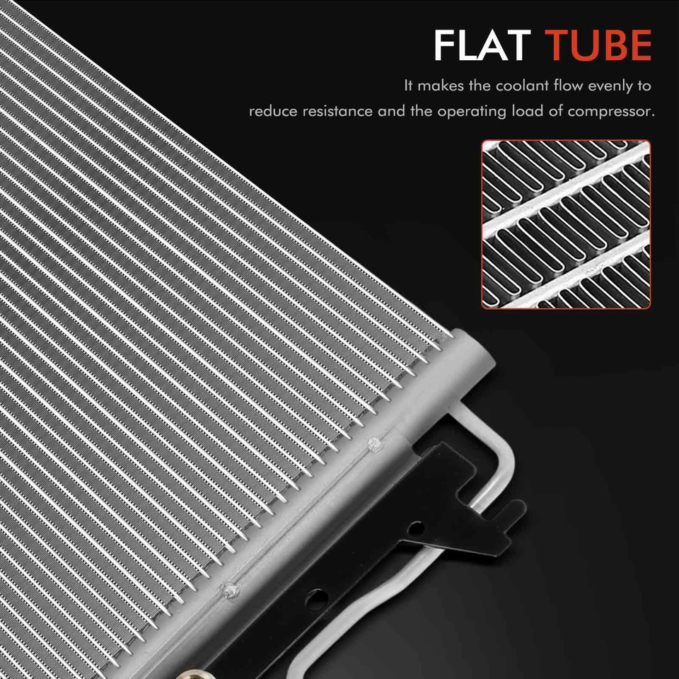 Condensador de aire acondicionado con soporte para Cadillac DeVille Eldorado Sevilla 1994 1995 4,6 L Foto 3 de 4