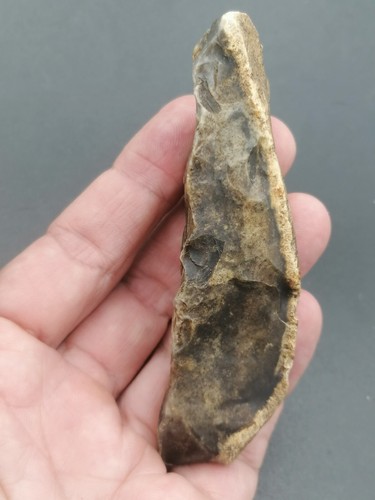 Early Middle Paleolithic Neanderthal Mousterian Backed Knife North of France - Picture 15 of 18