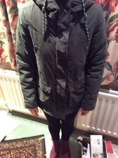 Parka Jacket - Mantaray - Ladies Size 10 - Olive Green - Excellent