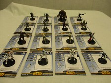 Star Wars Minis Miniatures Revenge of the Sith Complete Commons NEW