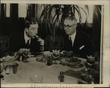 1927 Press Photo Chicago Prince William of Sweden & Charles H Swift - nex82316