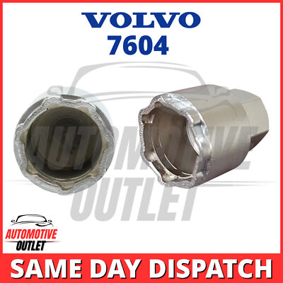 SECURITY MASTER LOCKING WHEEL NUT KEY CODE 7604 LWNK BOLT LUGNUT XC60 FOR VOLVO