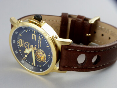 Culinary EXECUTIVE CHEF gold automatic watch with Sapphire Crystal 