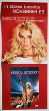 Jessica Simpson - Rejoyce Christmas PROMO poster / album flat 12x28" (2004)