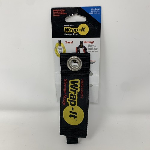 Wrap-It Large Heavy-Duty Large Ballistic Nylon Storage Strap 2"x11.5" # 100-30B - 第 1/4 張圖片