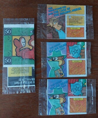 Post Cereal 80's Premiums - Lot of 4 - Pebbles, Honeycombs, Sugar Crisp 