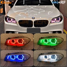 For BMW 5 Series F10 F11 F18 M5 Multi Color DTM Style RGB Led Angel Eyes Kit
