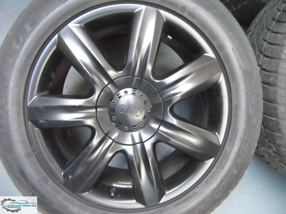 Original Audi Q7 4L VW Touareg Alufelgen 19 Zoll NEU Sommerräder 265 50 r19 110V - Bild 4 von 4