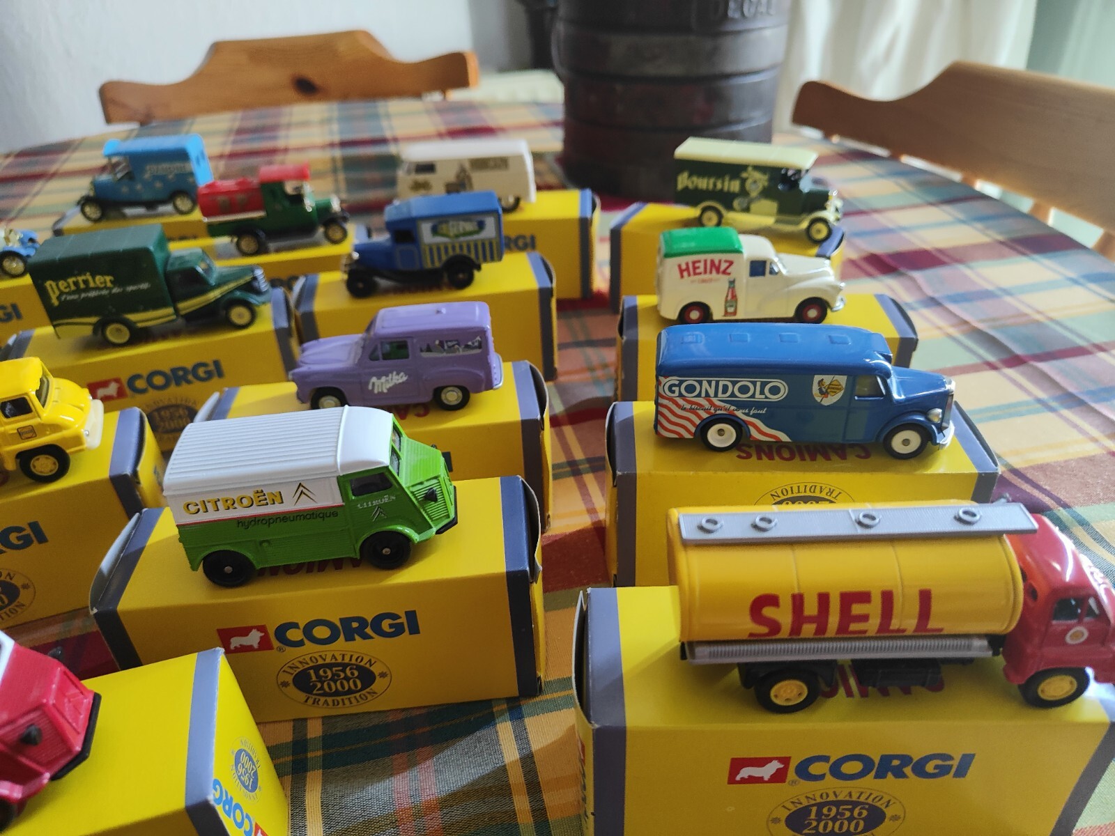Corgi 1:50 - 1 - Camion miniature - Atkinson Border Flatbed Trailer - Édition limitée 5169/6200