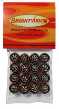 16 Brightvision Redline Wheels – 16 Medium Hong Kong Bearing Style Bright Chrome