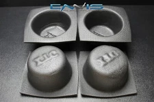 4 PCS SPEAKER BAFFLE ACOUSTIC FOAM 6.5" ROUND CAR AUDIO BASS IBBAF65