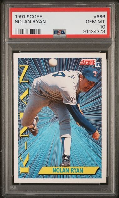 アルフォンソデイビス　ルーキーカード PSA10 CRAZY RARE ERROR PSA 10 1990 DONRUSS NOLAN RYAN 5000K'S WRONG BACK