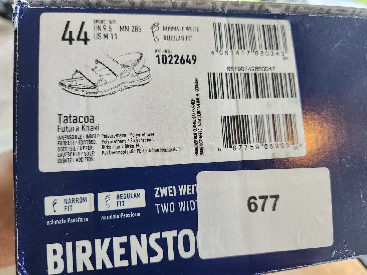 BIRKENSTOCK Tatacoa Cross Country SANDALS 44 11 Future Khaki