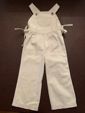The little bicycle Overalls White Denim 3T Vintage USA