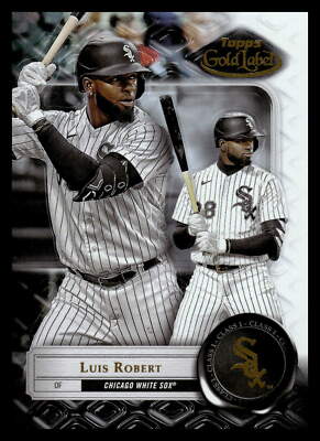 2022 Topps Gold Label #92 Luis Robert Chicago White Sox  Class 1