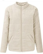 Winter Plain Padded Coats For Women Casual Round Neck Zipper Long Sleeve Lightwe