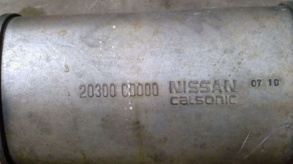 Muffler Middle Pipe Resonator OE 20300 Cd000 Fits INFINITI FX35 2003-2008 - Image 2 of 2