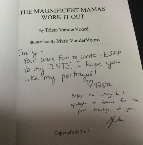 The Magnificent Mamas Work it Out by Trista VanderVoord - SIGNED - BRAND NEW!! - Imagen 3 de 6
