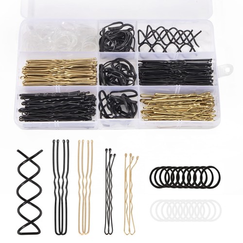 BEoffer Épingles à cheveux en U, lot de 200 épingles à cheveux ondulées