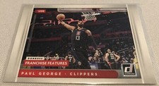2021-22 Donruss Basketball Paul George Los Angeles Clippers Franchise Features