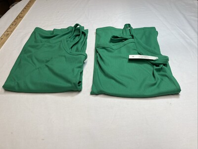 No Boundary  Pack Of 2 Women's 2XL(19) Rib Cami Green Tank Top New With Tag