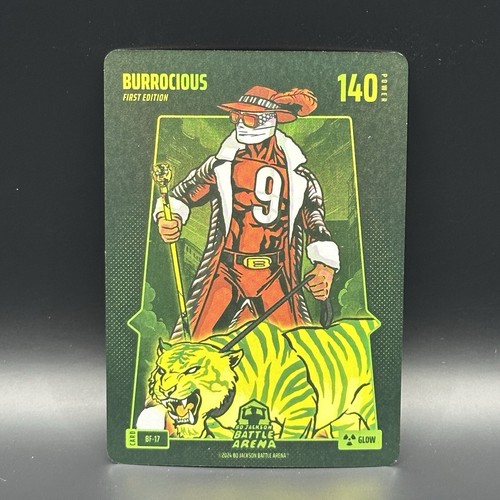 Joe Burrow Bo Jackson Battle Arena Battlefoil Glow SP Burrocious #BF-17