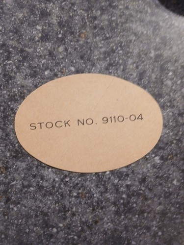 Vintage Old STP Sticker Stock No. 9110-40 - Picture 2 of 2