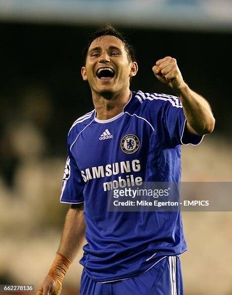 MEN'S FC CHELSEA 2006/2007 LAMPARD #8 UEFA SOCCER FOOTBALL SHIRT