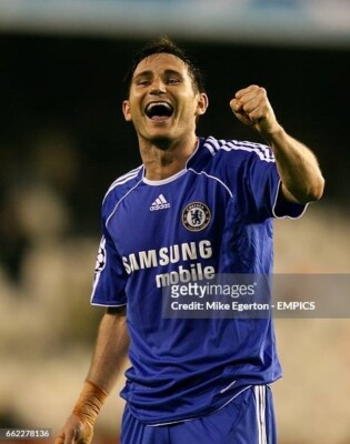 MEN'S FC CHELSEA 2006/2007 LAMPARD #8 UEFA SOCCER FOOTBALL SHIRT