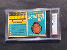 1971 Topps Scratch-offs Harmon Killebrew graded 5