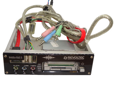 REVOLTEC PROCYON II 5.25 ZOLL USB 2.0 FIRE WIRE SD/MMC, MS, CF READER #GK10058