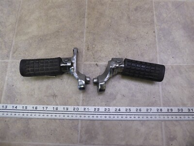 1984 Honda CB650SC Nighthawk H651-1) left and right front foot pegs set #2