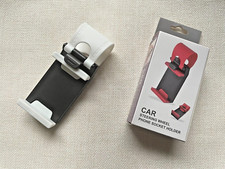 Mobile Phone Holder Mount Clip Buckle Hands Free on Car Steering Wheel Any Phone