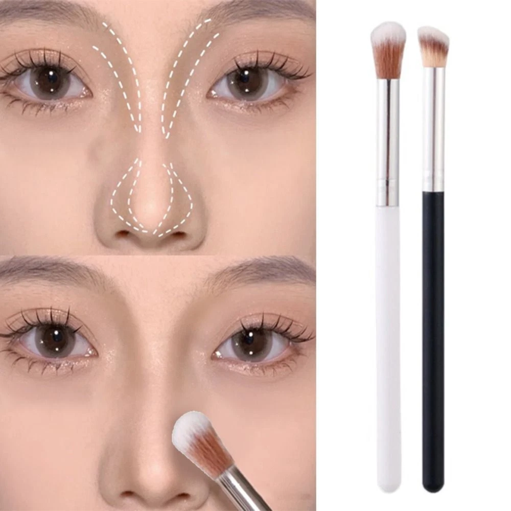 Puffiness Makeup Brushes Face Bronzer Nose Shadow Brush Angled Contour Brush