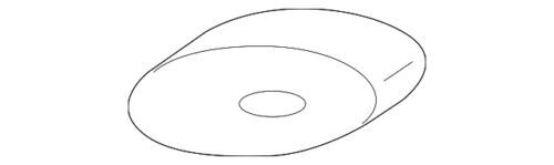 Sello de ensamblaje de evaporador para Ford F-250 Super Duty 2011-2016 (P/N BC3Z-19C593-J)