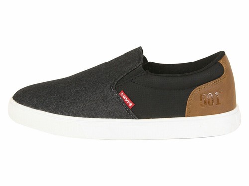 LEVIS JEFFREY 501 SLIP-ON LOW TRAINER 