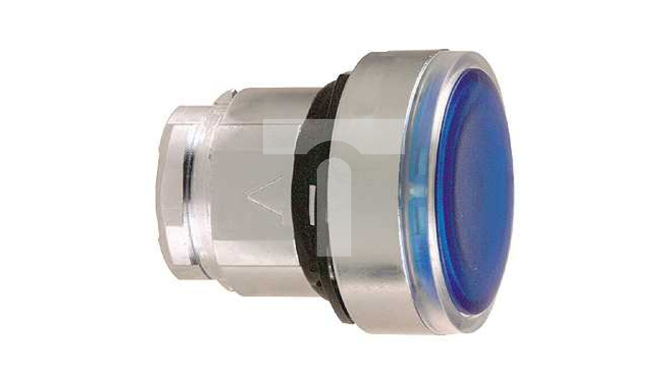 Blue illuminated fi22 button head with self-return function for placing t /T2UK