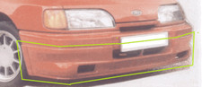 Frontspoiler Spoiler Lippe Tuning passend für Ford Sierra 87-90 PP100RS