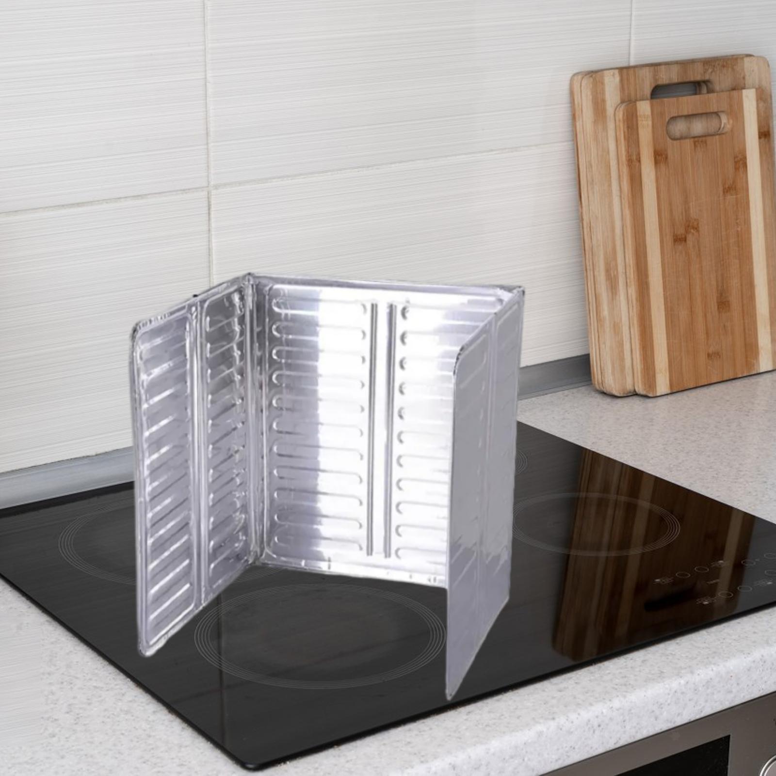 3 Sided Splatter Guards Grease Grease Splatter Screen for Cooktop eBay