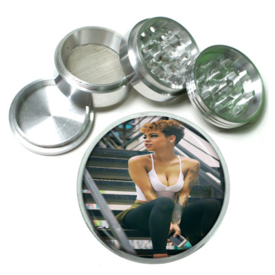 Oklahoma Pin Up Girls D9 63mm Aluminum Kitchen Grinder 4 Piece Herbs